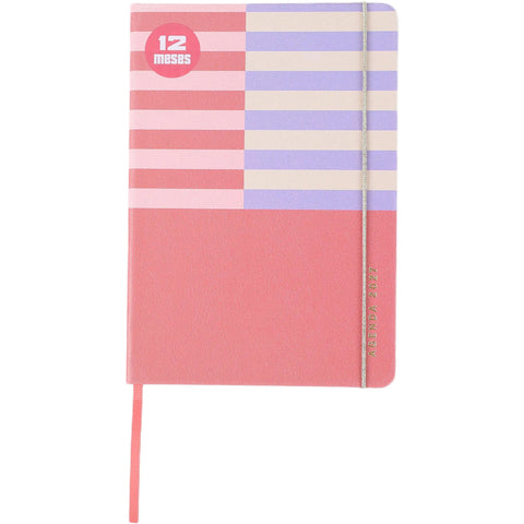 Agenda A5 2027 12 Meses Semanal Geometric (várias opções) Note!