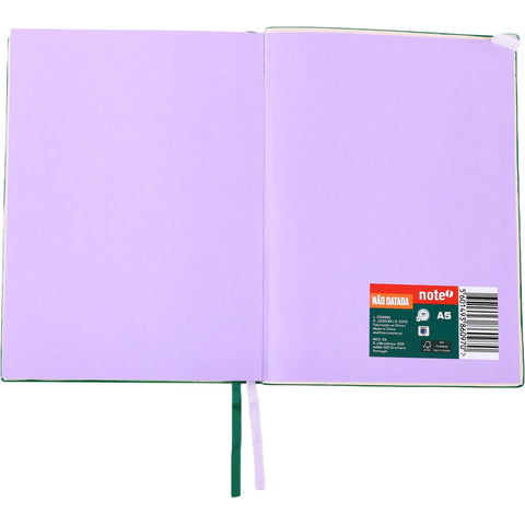 Agenda A5 Não Datada com Bolsos Double Organize (várias opções) Note!