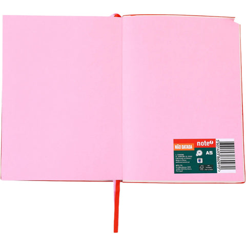 Agenda A5 Não Datada com Bolsos Double Organize (várias opções) Note!