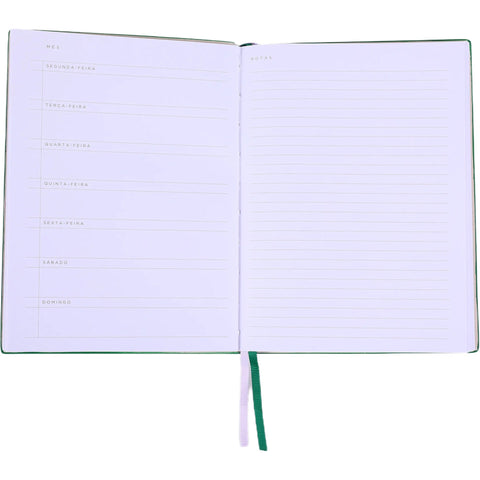 Agenda A5 Não Datada com Bolsos Double Organize (várias opções) Note!