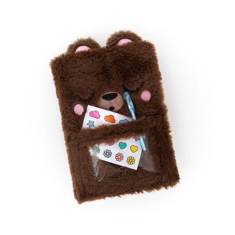 Caderno Formato A5 Plush -Lazy Little Bear