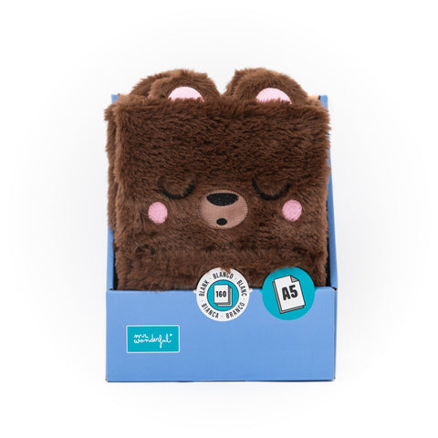 Caderno Formato A5 Plush -Lazy Little Bear