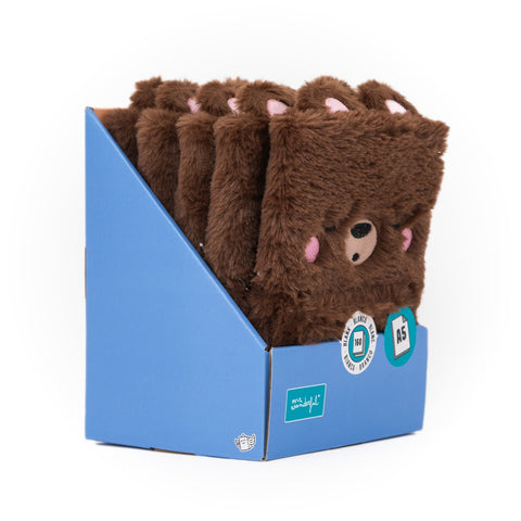 Caderno Formato A5 Plush -Lazy Little Bear