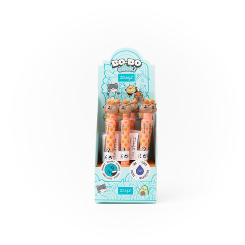 Caneta Apagar Bo-Bo Click! - Capivara
