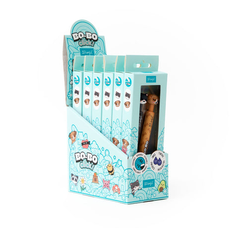 Conjunto 2 Canetas Apagar Bo-Bo-Gato E Cão