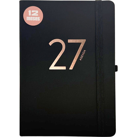Agenda A5 2027 12 Meses Semanal Prime Note!