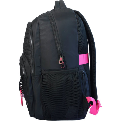 Mochila Corações Preto Rebecca Bonbon
