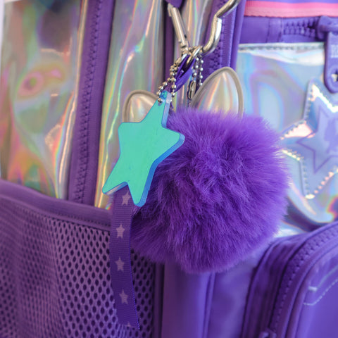 Mochila Holo Lilás Rebecca Bonbon