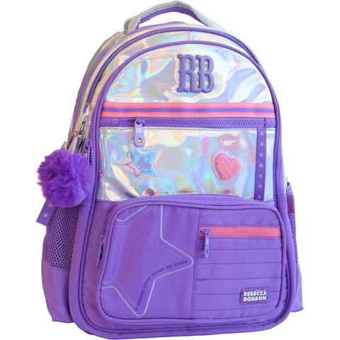 Mochila Holo Lilás Rebecca Bonbon