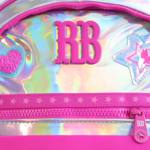 Mochila Holo Rosa Rebecca Bonbon