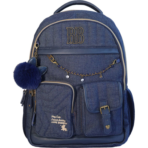 Mochila Jeans Rebecca Bonbon