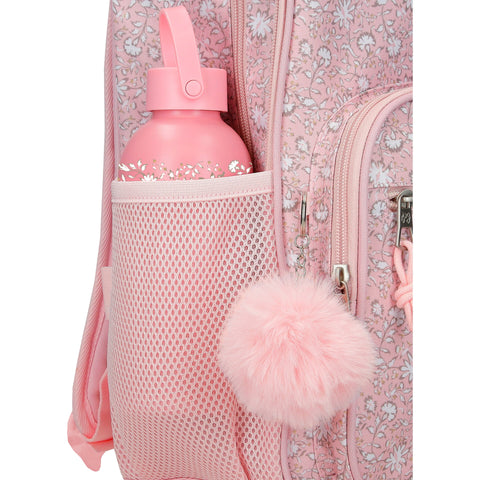 Mochila Dupla 40 Centímetros Mia Rosa Claro Pepe Jeans