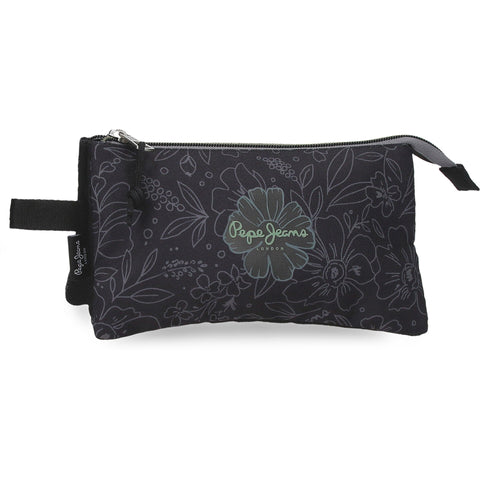 Estojo Triplo Eloise Preto Pepe Jeans
