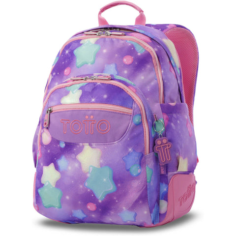 Mochila Com Base Borracha Estrelas Totto