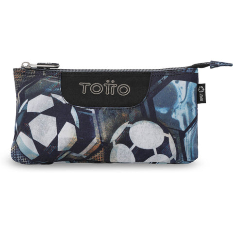 Estojo Triplo Futebol Totto