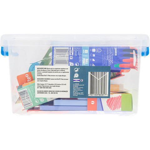 Mega Pack de Papelaria com 79 Artigos + Caixa Note!
