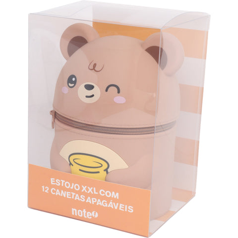 Estojo Xxl + 12 Canetas Apagáveis Note!