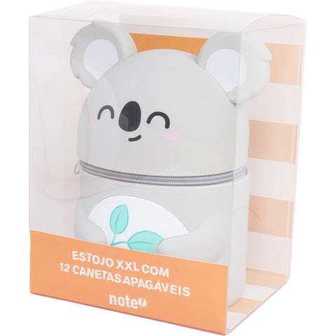 Estojo Xxl + 12 Canetas Apagáveis Note!