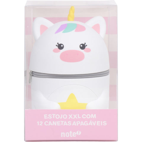 Estojo Xxl + 12 Canetas Apagáveis Note!