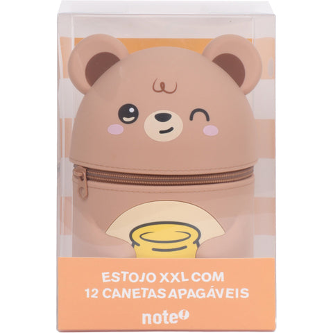 Estojo Xxl + 12 Canetas Apagáveis Note!