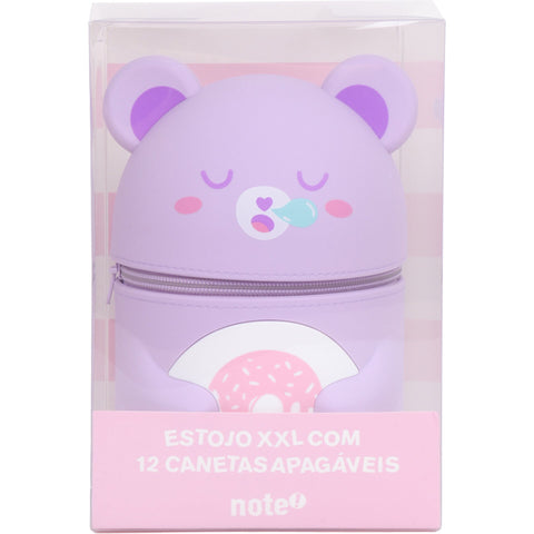 Estojo Xxl + 12 Canetas Apagáveis Note!