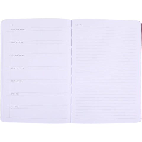 Agenda A5 Não Datada Com Suporte para Telemóvel (várias opções) Note!