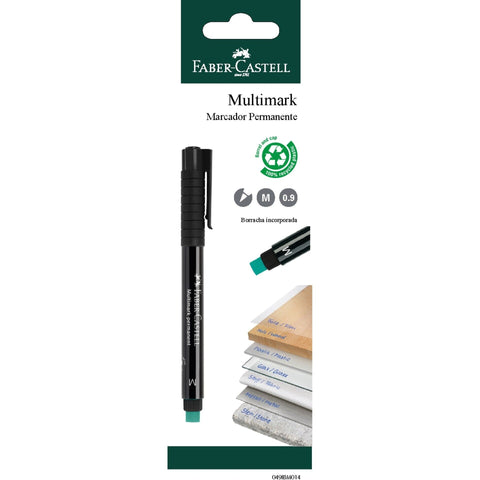 Marcador Permanente Multimark Preto Faber-Castell