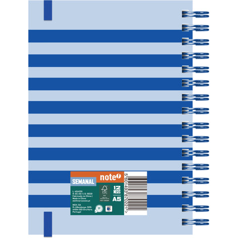 Agenda Formato A5 2027 Espiral 12 M Sem Dogs Note!
