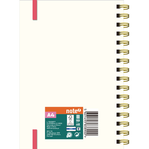 Agenda Espiral A5 2027 12 Meses Semanal Petals (várias opções) Note!
