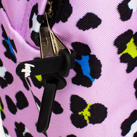 Mochila Iconic Lilac Leopard Hype