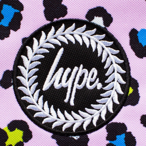 Mochila Iconic Lilac Leopard Hype