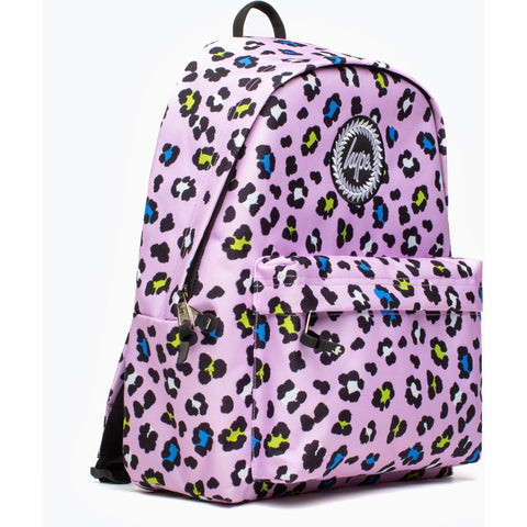 Mochila Iconic Lilac Leopard Hype