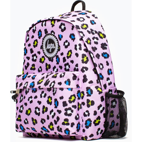 Mochila Iconic Lilac Leopard Hype