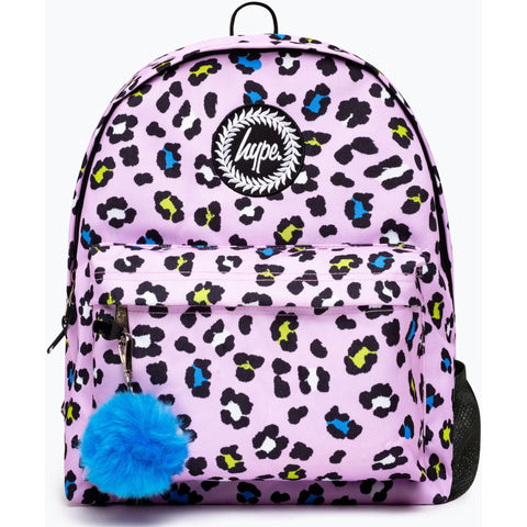 Mochila Iconic Lilac Leopard Hype