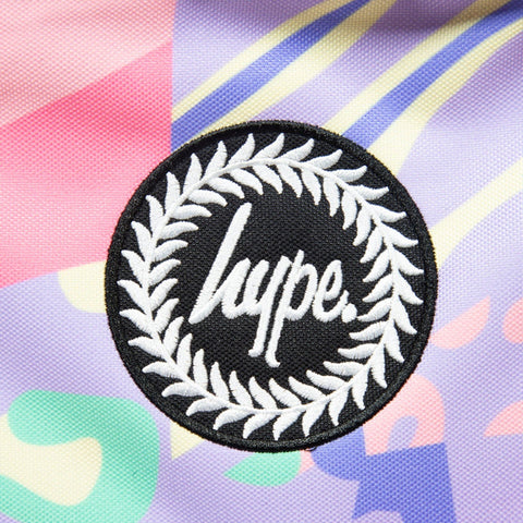 Mochila Iconic Pastel Prints Multicolor Hype