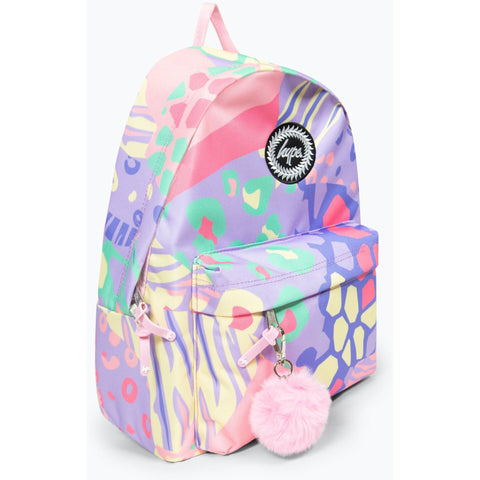 Mochila Iconic Pastel Prints Multicolor Hype