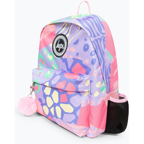 Mochila Iconic Pastel Prints Multicolor Hype