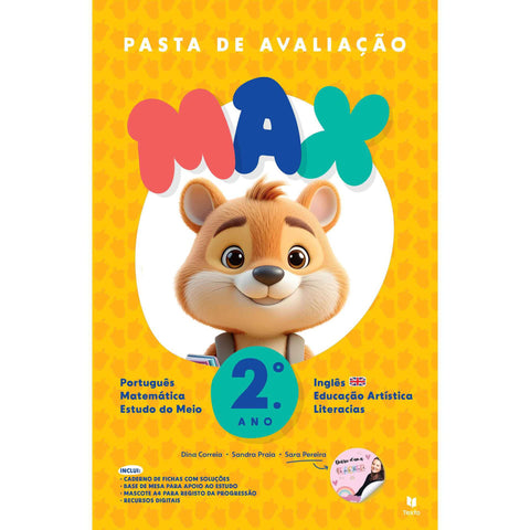 Max Pasta de Avaliação - 2.º Ano