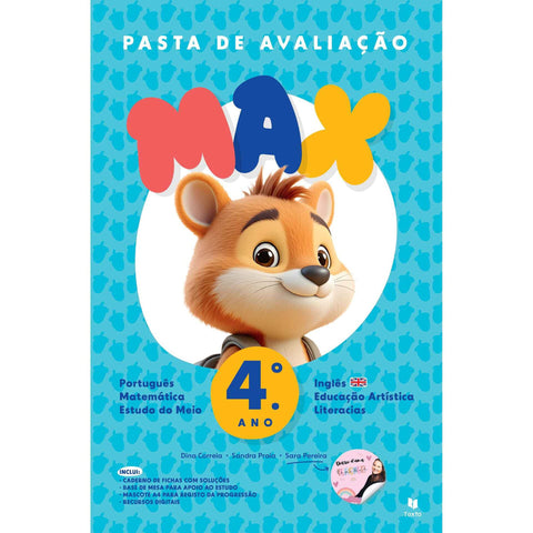Max Pasta de Avaliação - 4.º Ano