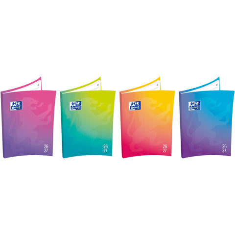 Agenda Escolar A6 Semanal 26/ 27 Gradient (várias opções) Oxford