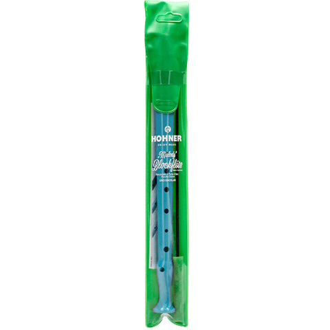 Flauta Verde Bolsa Azul Cl Transp Hohner