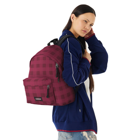 Mochila Padded Pak'r - Checker Burgundy