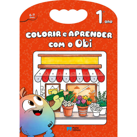 Colorir e Aprender com o Obi - 1.º Ano
