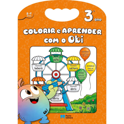 Colorir e Aprender com o Obi - 3.º Ano
