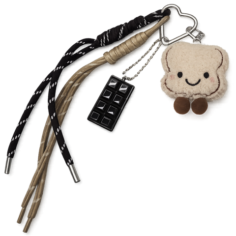 Charm/ Porta-Chaves-Peluche Torrada