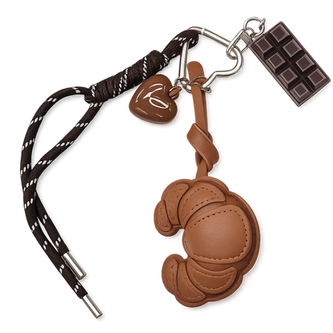Charm/ Porta-Chaves-Croissant Com Choco