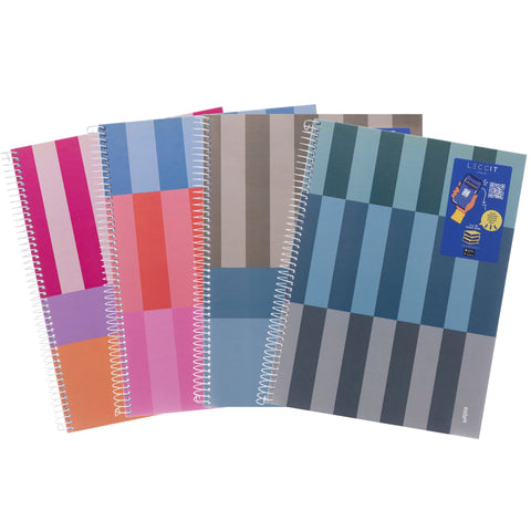 Caderno Espiral Formato A4 Cdura Q 80 F 90 G Dynami Leccit