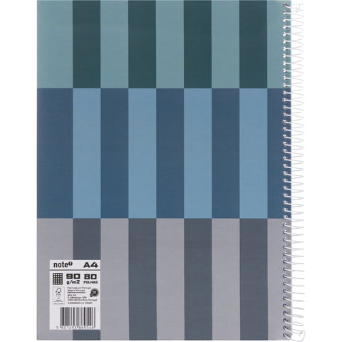 Caderno Espiral Formato A4 Cdura Q 80 F 90 G Dynami Leccit