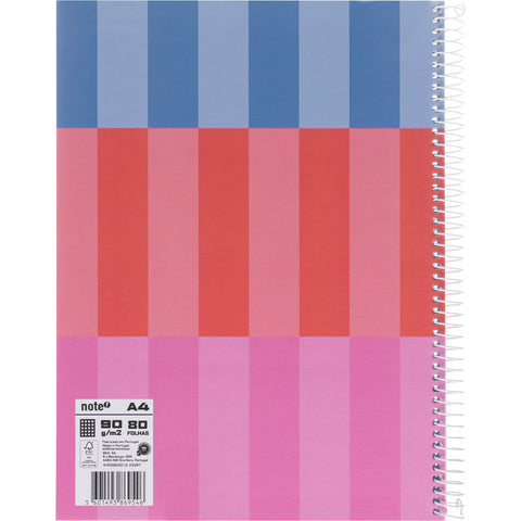 Caderno Espiral Formato A4 Cdura Q 80 F 90 G Dynami Leccit