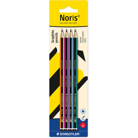Lápis Grafite HB 125ºaniversário Noris 4 Unidades Staedtler